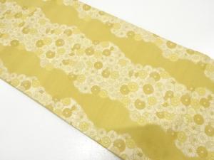 23区　菊模様織り出し　袋帯